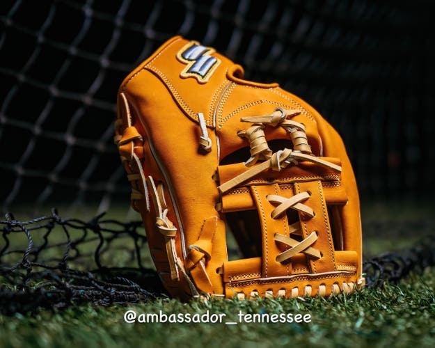 SSK Silver Series Tan 11.75” Spiral I Web Glove