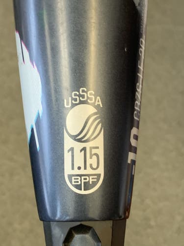 Bat Used USSSA Certified 2020 DeMarini Composite CF Glitch (-10) 20 oz 30"