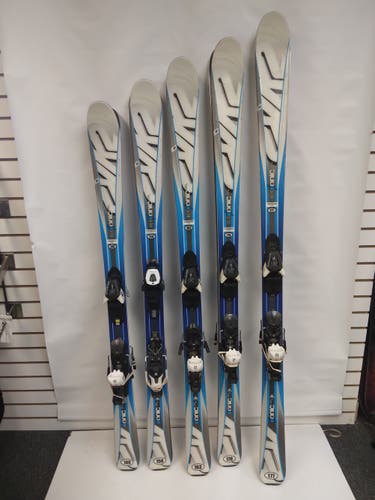 Skis 156 Used K2 All Mountain With Bindings Max Din 10
