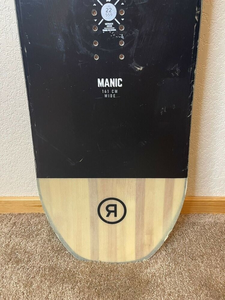 Size 161 WIDE Ride Manic Mens Snowboard 2020 | SidelineSwap