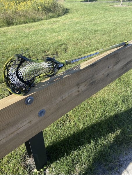 New Custom Strung Reebok 10k Shaft With Reebok 10k Head & 5LAX Semi Soft Performance Mesh