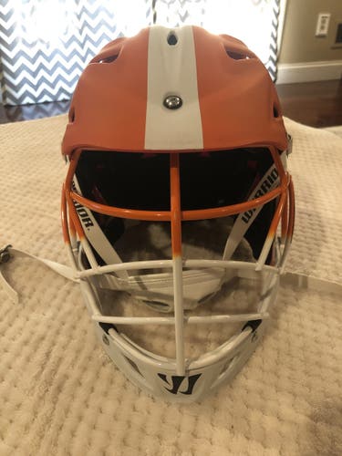 Orange New Youth Player's Warrior Evo Helmet