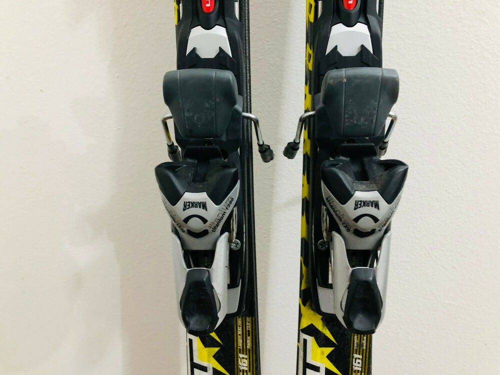 Volkl Supersport 6 Star Skis 161 cm. Marker Titanium 1200 Bindings 