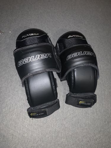 Used Bauer Supreme Goalie Knee Guards