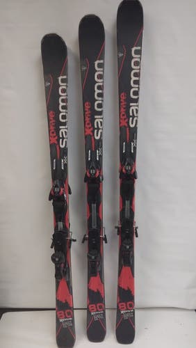 Skis 177 Used Salomon All Mountain With Bindings Max Din 10