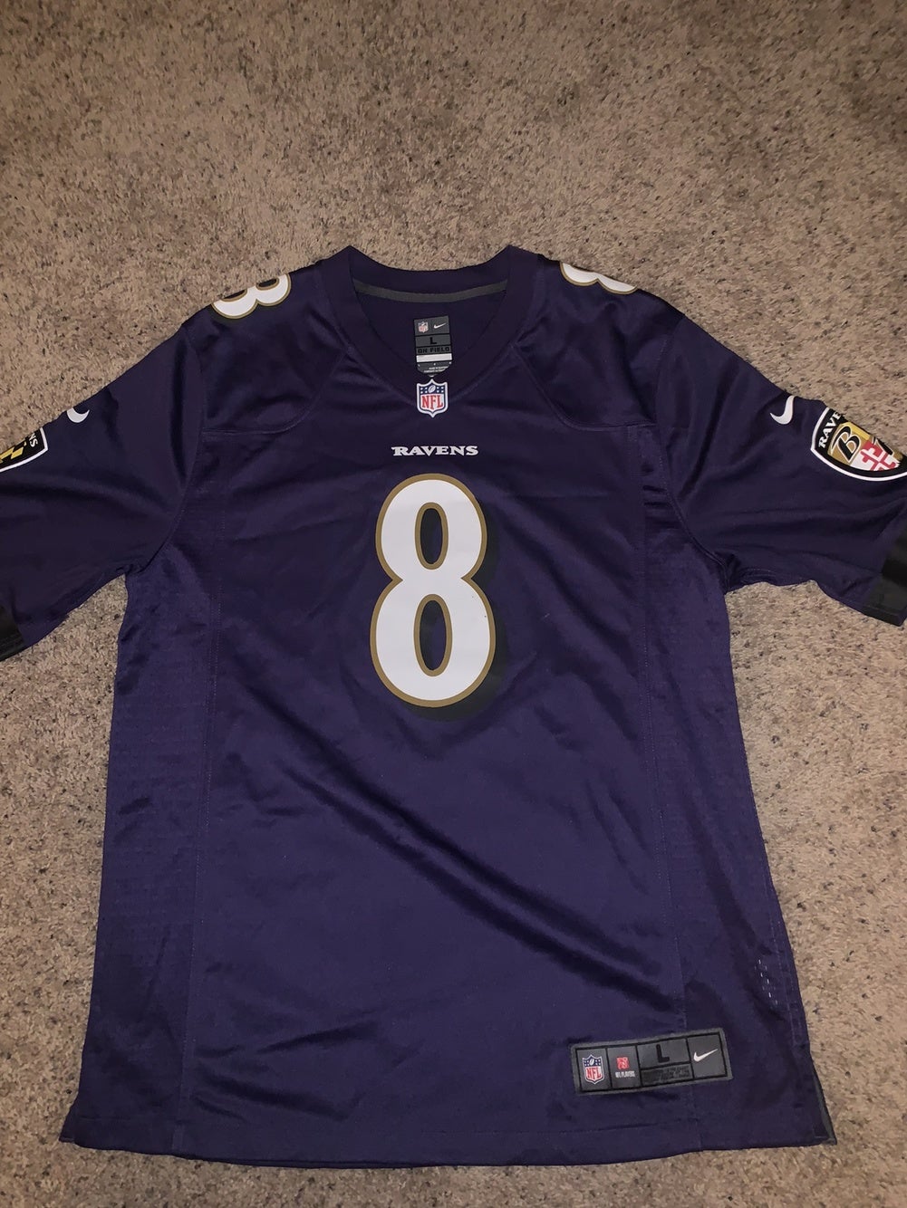 Baltimore Ravens Jerseys | New, Preowned, and Vintage
