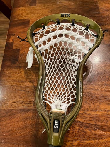 Head Used Attack & Midfield STX Strung Super Power Plus (Custom Dye and Strung)
