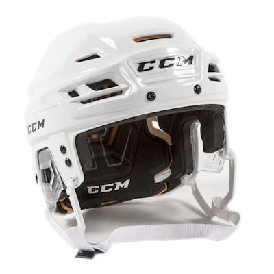 New Helmet Large CCM Tacks 710 White - NO EAR GAURDS
