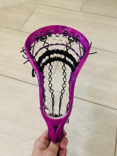 Purple & Pink Dyed Brine Motive Lacrosse Head