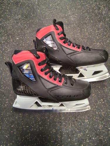 TRUE Goalie Skates Senior Used True Custom Pro Regular Width Size 6