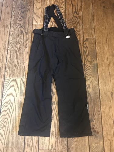 Black Unisex Size 10 Karbon Ski Pants