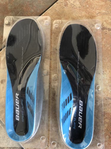 New Bauer Speed Plates Size 11