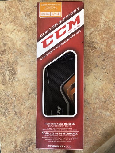 CCM Hockey Skate Insole - Medium Profile Size 12-13