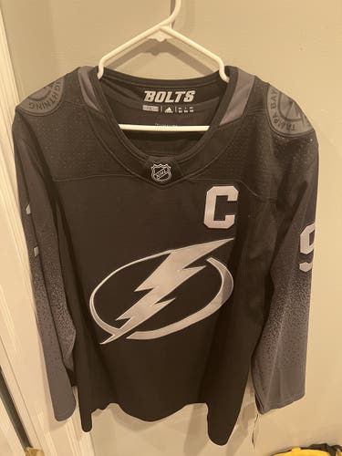 Adidas Tampa bay Lightning Alternate Jersey #91 Size 54