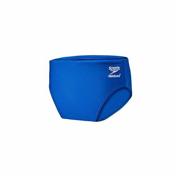 Speedo Endurance+ Competitive Swim Brief Boy's Size 22 24 26 Royal Blue 805011