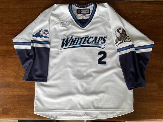 Team issued Grand Rapids griffins alternate jersey Size 54