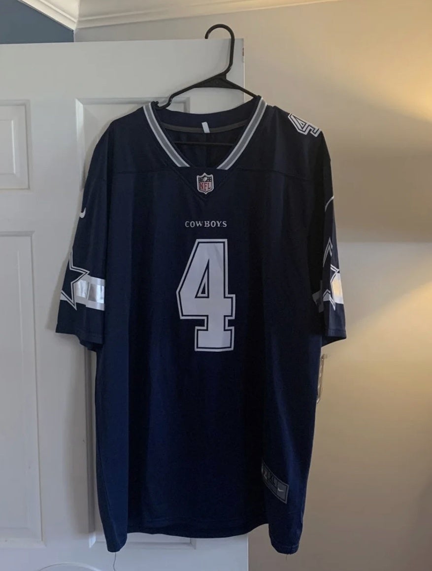 Nike, Shirts, Dak Prescott Jersey Shirt For Saleamericasteamnike Jersey  Drop Offers