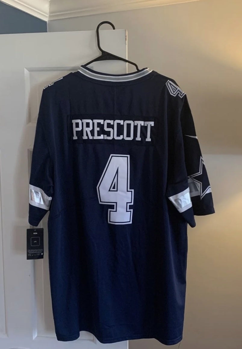 Nike, Shirts, Dak Prescott Jersey Shirt For Saleamericasteamnike Jersey  Drop Offers