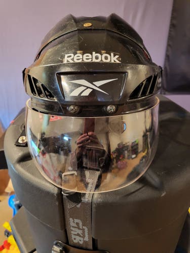 Used Reebok 8K FitLite Pro Stock Helmet w/ Visor