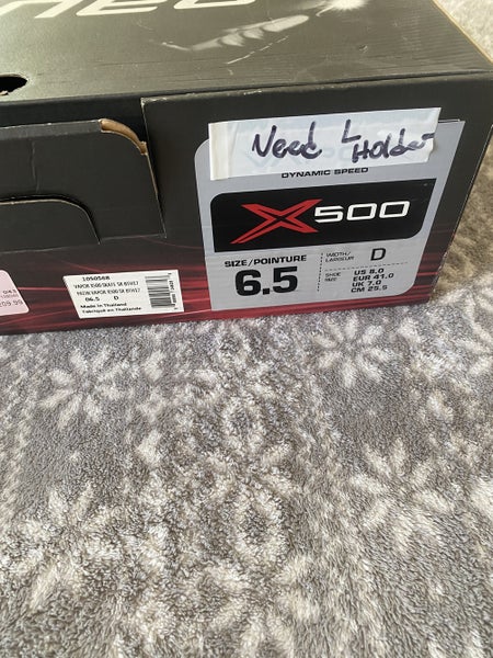 Hockey Skates Senior New Bauer Vapor X500 Regular Width Size 6.5