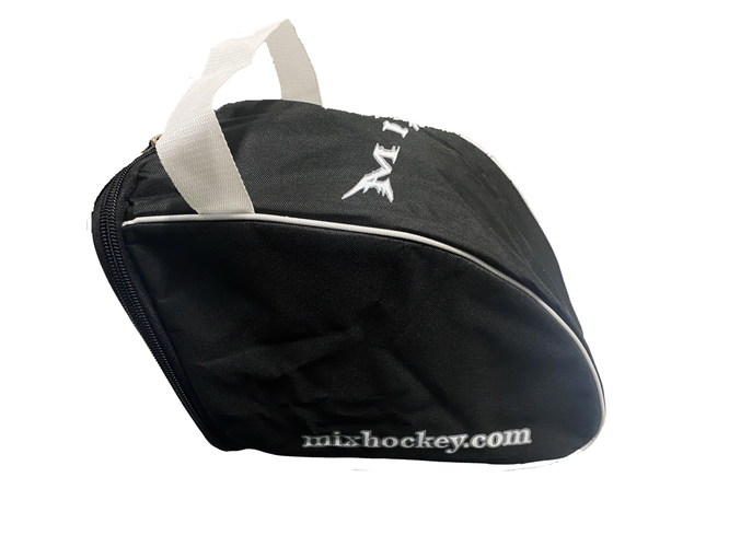 MIX  Hockey Padded Goalie Helmet Mask bag (Black & White)