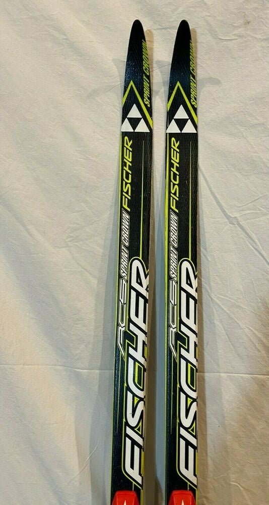 Fischer RCS Sprint Crown 140cm Youth Cross Country Skis Atomic
