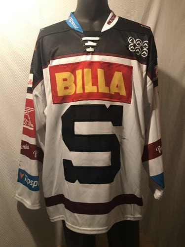 2020-21 Jakub Neuzil Sparta Prague (Praha) Game Worn Goalie Jersey
