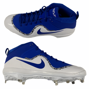 Nike Force Air Trout 4 Pro Blue Sz 12 M US Metal Baseball Cleats