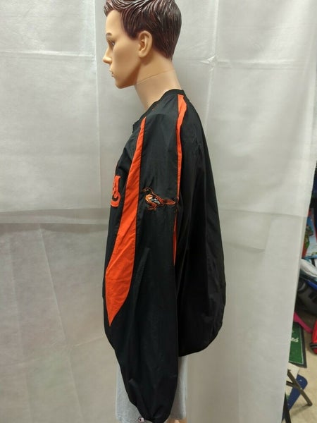 Starter Black and Orange Satin Baltimore Orioles 90s Jacket - Jackets  Masters