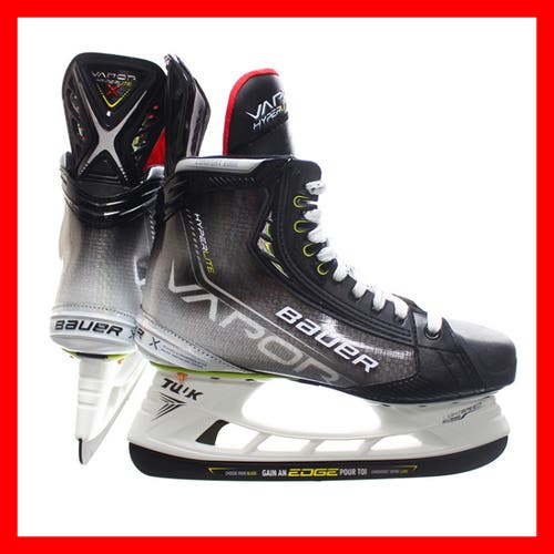 New Retail Bauer Vapor Hyperlite Skates - SIZE 7 FIT 2  REGULAR WIDTH