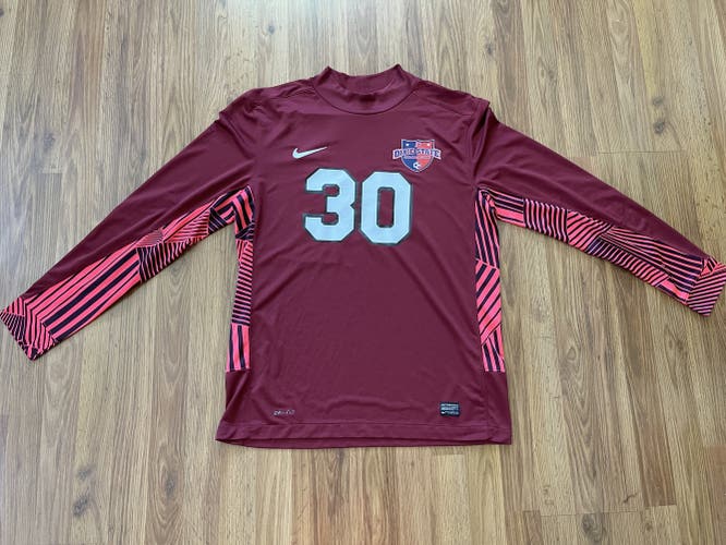 Dixie State Trailblazers #30 NCAA SOCCER GOALKEEPER Size XL Goalie Jersey!
