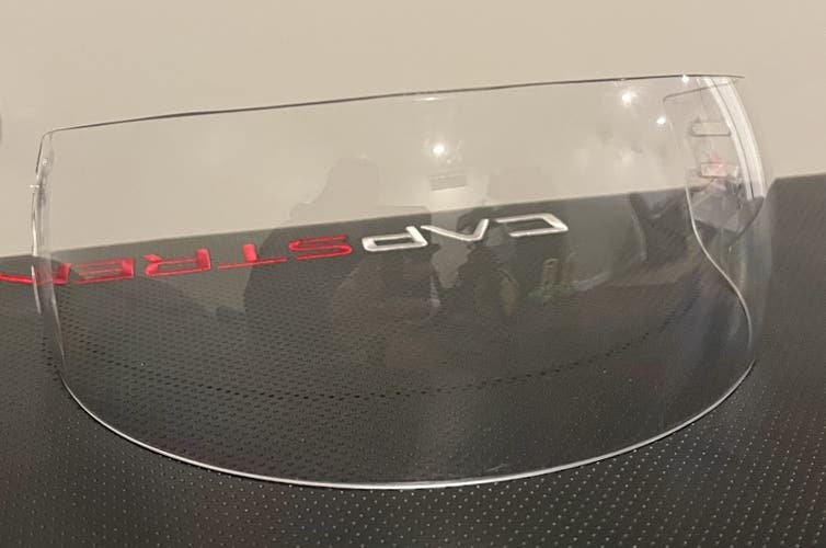 Bauer Pro Stock Straight Visor