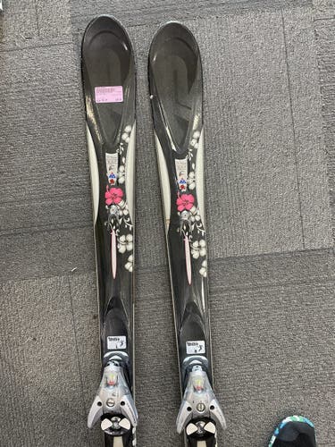 Used K2 One Guu 160 Cm Mens Downhill Ski Combo