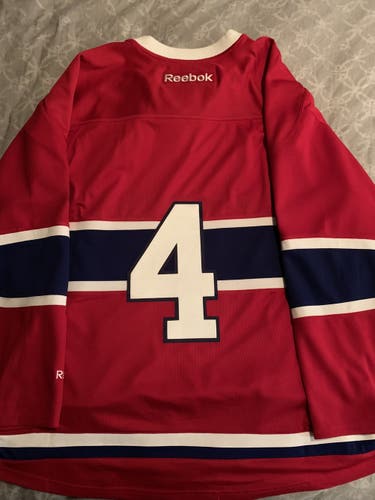 Montreal Canadiens Jean Beliveau jersey XXL