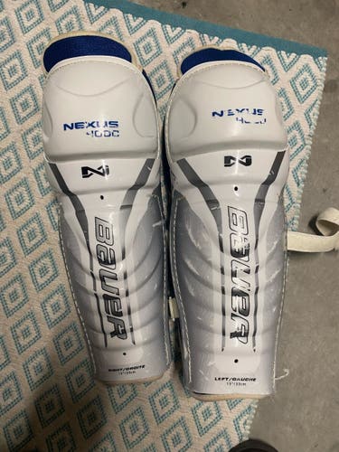 Shin Pads Used Bauer Nexus 4000