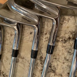 Iron Set Men's Used Mizuno Right Handed MP-20 HMB Regular Flex Steel Shaft
