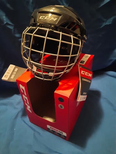 Helmet New Small CCM 50 Combo