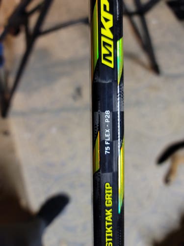 Hockey Stick Used Senior CCM Left Hand Super Tacks AS4 Pro Toe Pattern