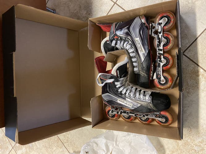Bauer X800R Roller In-line Hockey Skates Senior Size 9EE