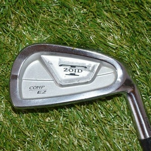 Mizuno 	T-Zoid Comp EZ 	6 Iron 	Right Handed 	37"	Steel 	Stiff	New Grip