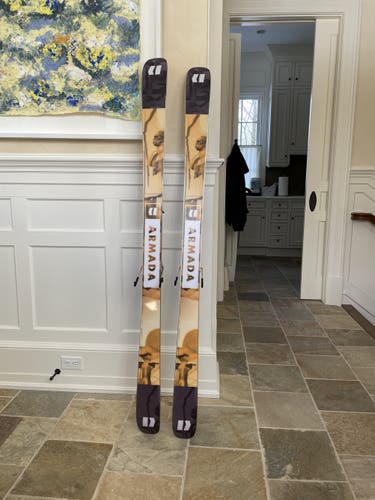 Skis Used 2021 Armada Park ARV 86 With Bindings Max Din 12
