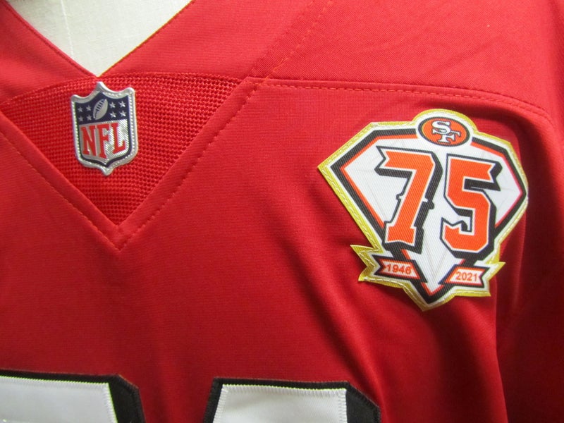 NFL San Francisco 49ers (Fred Warner) Men's Game Football Jersey.