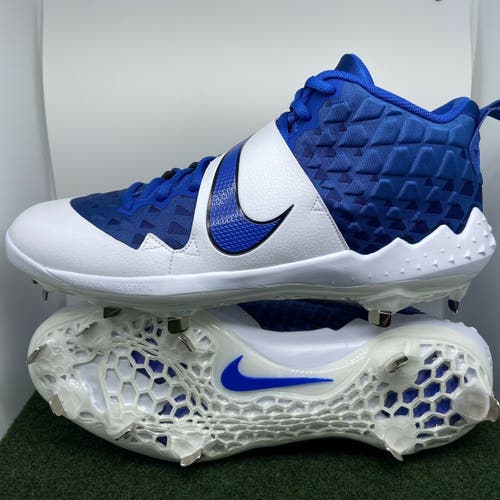 Baseball Metal Cleats Men's 13 Nike Force Trout 6 Pro Mid AT3464-400