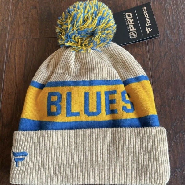 St. Louis Blues adidas 2022 Winter Classic Cuffed Knit Hat