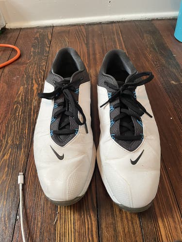 Nike Lunar Fire Golf Shoes - White  Men's Size 12 (Women's 13)