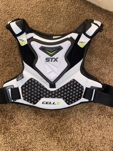 STX Cell V Shoulder Pads with Heart Plate