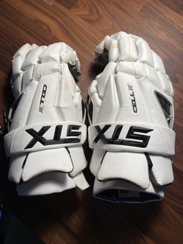Used Player's STX 12" Cell IV Lacrosse Gloves