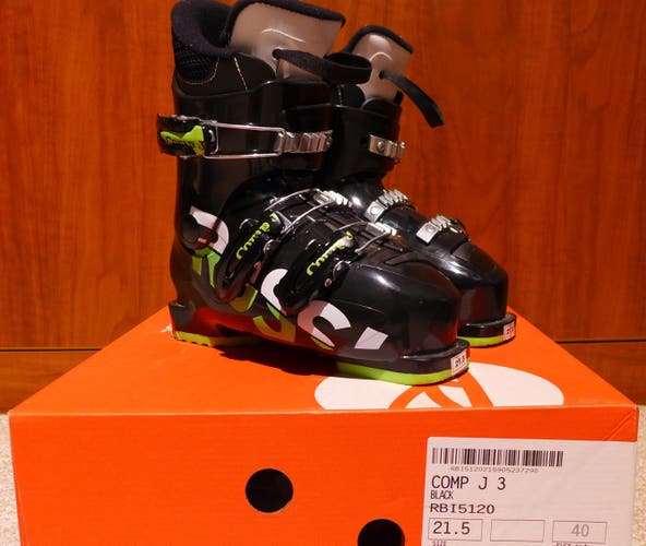 Ski Boots Kid's Used Rossignol All Mountain Comp J3
