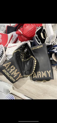 Bauer Pro Custom Vapor Ultrasonic Glove And Blocker Set