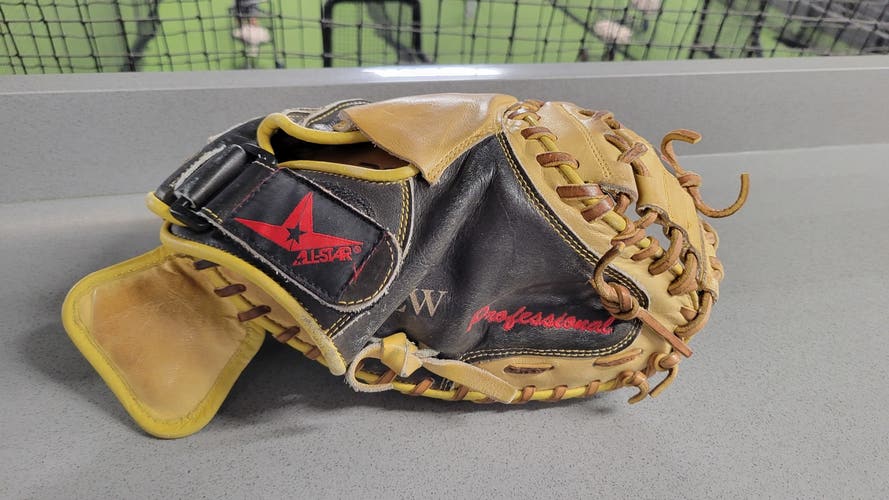 Baseball Glove Used All Star Right Hand Throw Catcher's CM3100SBT 33"